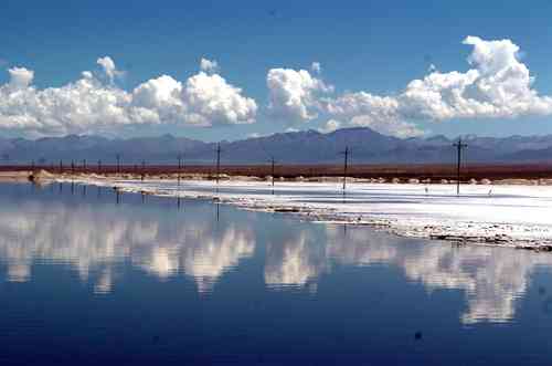 我国的“天空之镜”茶卡盐湖