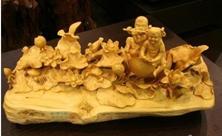 海派黄杨木雕