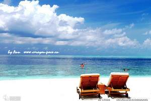 马尔代夫香格里拉岛度假5日游 去马尔代夫度蜜月 哪个岛最划算