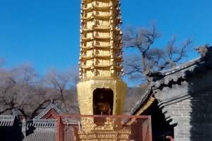 北京到五台山旅游特价团、镇海寺、五爷庙、黛螺顶、双汽二日游